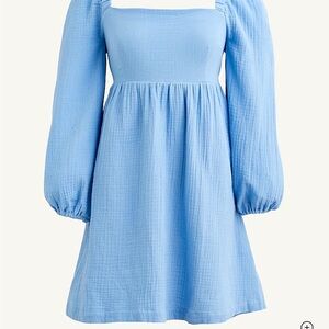 NWOT J. Crew Square Neck Soft Gauze Dress Plus Size XXL